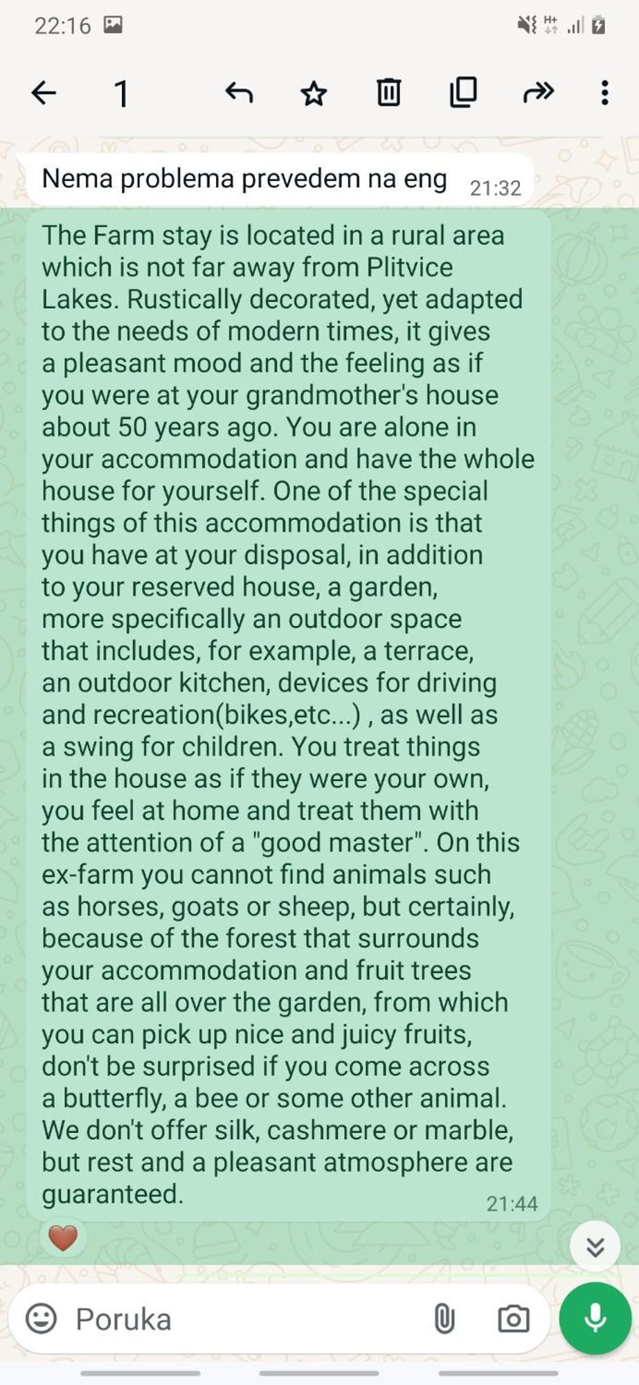 Ranch Farm Stay 拉科维察 外观 照片